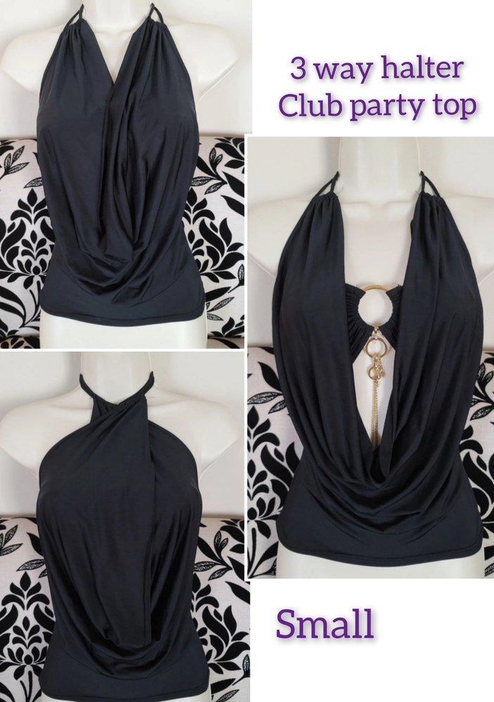 Club party halter top
